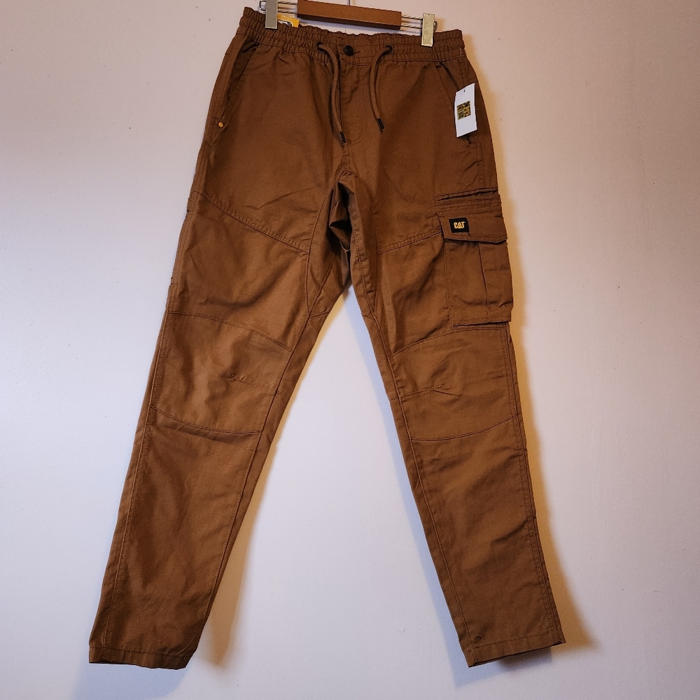 CAT Workwear Men's Caterpillar Dynamic Work Pants Bronze Size 32 New With Tags